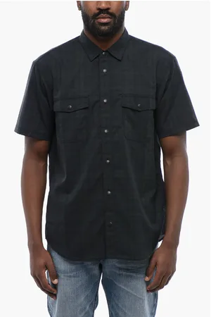 Woolrich Checkered MESH Short Sleeved Shirt