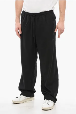 adidas Wool Blend Joggers with Tone on Tone Details