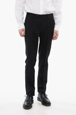 corneliani 4-Pocketed LEADER Mohair Blend Pants