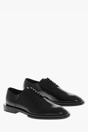 Alexander McQueen Brushed Leather Derby Shoes