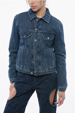 OFF-WHITE Padded ROUND PKT Denim Jacket