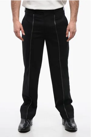 Neil Barrett Wool Blend TAPE Slim Fit Chinos Pants