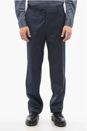 corneliani Striped Virgin Wool CERIM.ACADEMY Pants