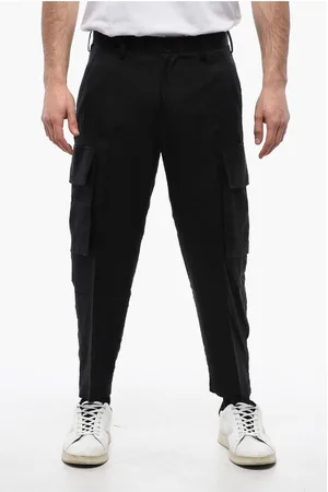 Neil Barrett Silk Blend FIREMAN Cargo Pants