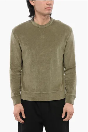 ALTEA Terry Cotton Crewneck Sweatshirt
