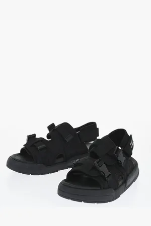 Neil Barrett LI-NING Solid Color Technical Fabric Sandals