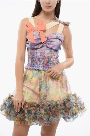 Viktor & Rolf Floral Print HAUTE FANTASIE Top With Bows