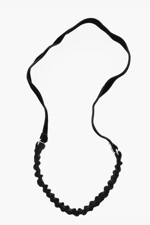 Saint Laurent Solid Color Velour Headband