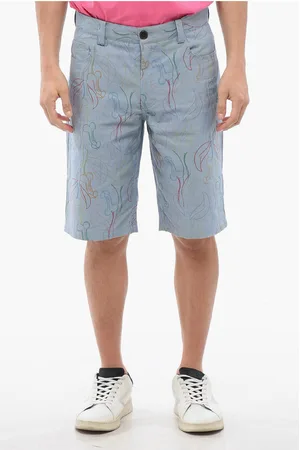 Viktor & Rolf 5-Pocketed Printed Cotton Shorts