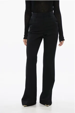 Balmain Flare-Fit High-Waisted Pants