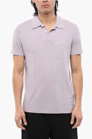 ALTEA Linen Blend Polo With Breast Pocket