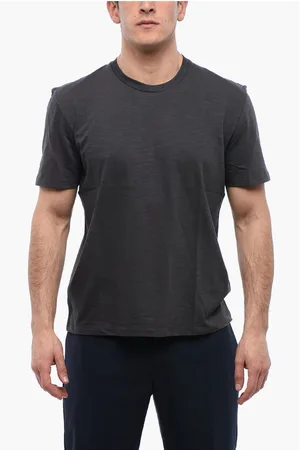 Neil Barrett Monochrome YOKE BACK Cotton T-Shirt