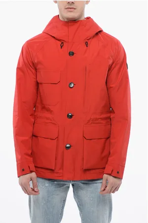 Woolrich Hooded GTX Windbreaker With Utility Pockets