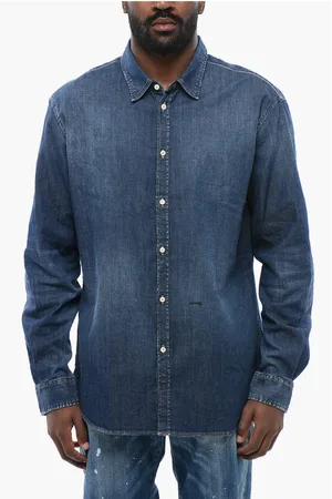 Dsquared2 Chambray Relaxed Fit Shirt