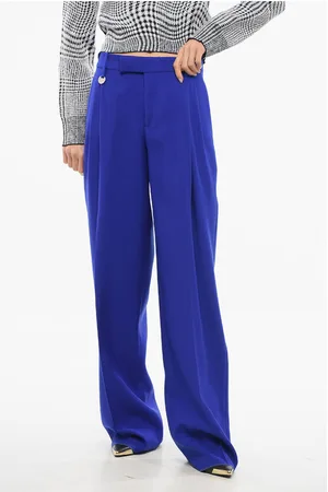 Burberry Pleated Wide-leg Pants