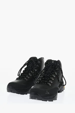 ROA Solid Color Leather ANDREAS Hiking Boots