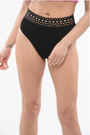 Alaïa Stretchy VIENNE Culotte with Openwork