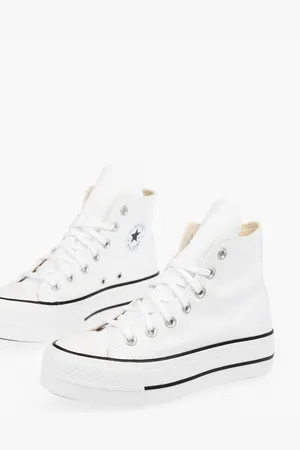 Converse ALL STAR Fabric Sneakers with Platform