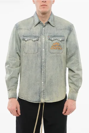 Kenzo Vintage Wash WESTERN Denim Shirt