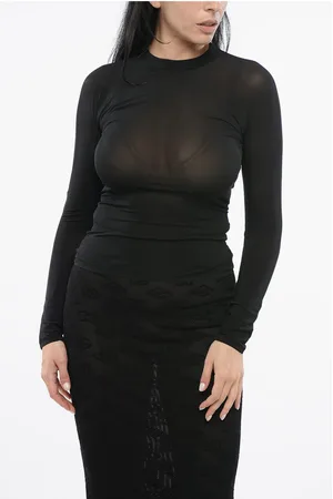 Alaïa Jersey Crewneck Top