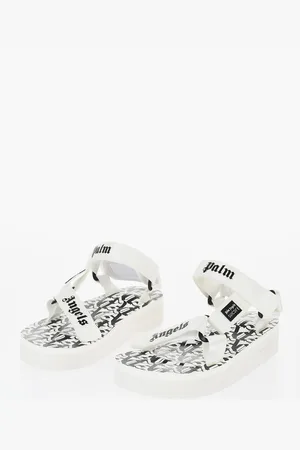 Palm Angels SUICOKE Logoed Fabric Sandals
