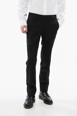 corneliani 4-Pocketed LEADER Wool Blend Pants