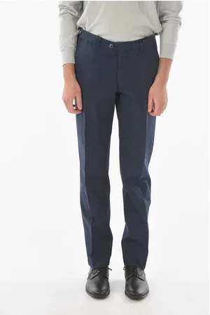 corneliani ID Stretched Cotton Chino Pants with 5 pockets