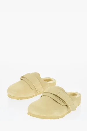 Birkenstock TEKLA Suede NAGOYA Sabot with Real Fur Inner