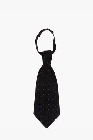 corneliani Paisley Patterned Silk Ascot Tie