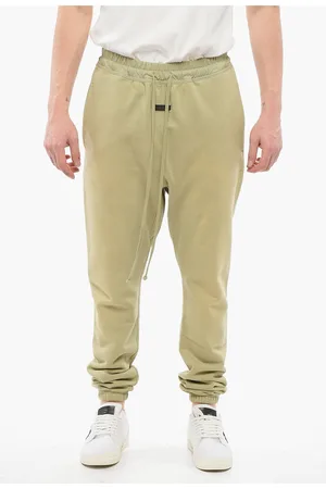 FEAR OF GOD Fleeced Cotton Sweatpants with Nylon Detail