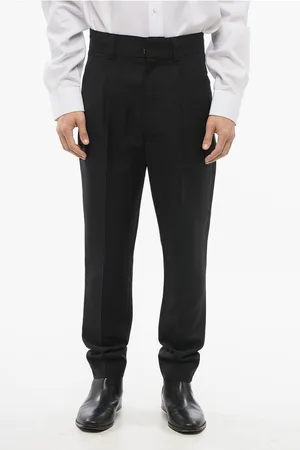 FEAR OF GOD Single-pleated Pure Mohair Pants with Belt Loops