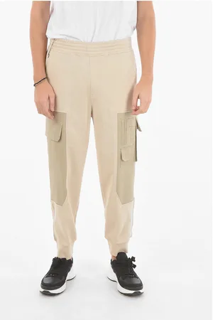 Neil Barrett Cargo HYBRID WORKWEAR Joggers with Elastic Waistband