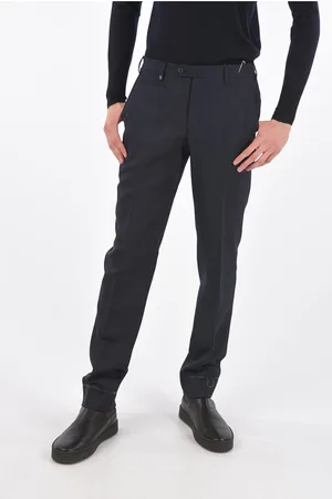 corneliani LEADER Twill Virgin Wool Pants