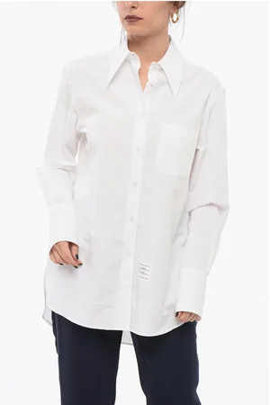 Thom Browne Long Sleeved Shirt With Breast Pockets