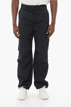 Fendi Nylon Cargo Pants with Hidden Closure