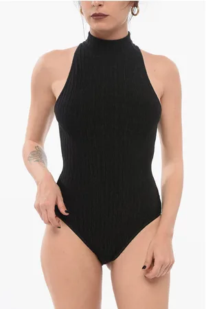 Alaïa Jacquard Croco Bodysuit