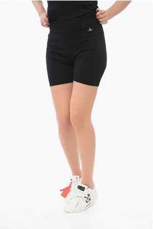 Vivienne Westwood Knitted BEA Shorts with Embroidered Logo