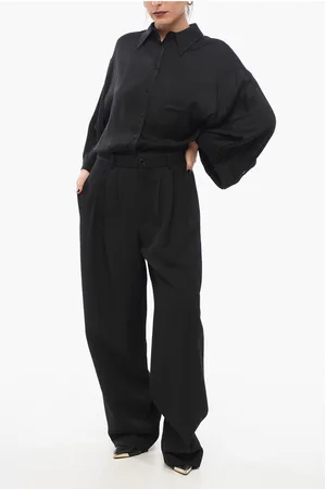 The Row Pleated Wide Leg Pants