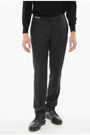 corneliani Regular Fit Wool Pants