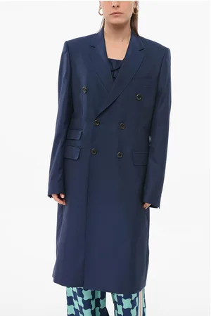 Armarium Double-breasted Coat with Notch Lapel