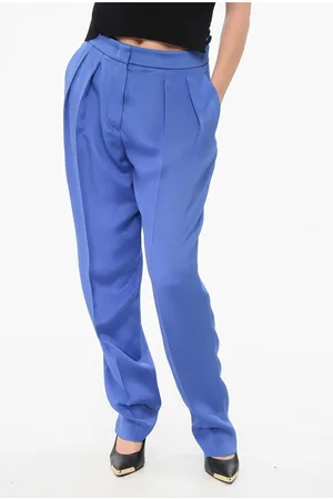 Emporio Armani Silk Pleated Pants