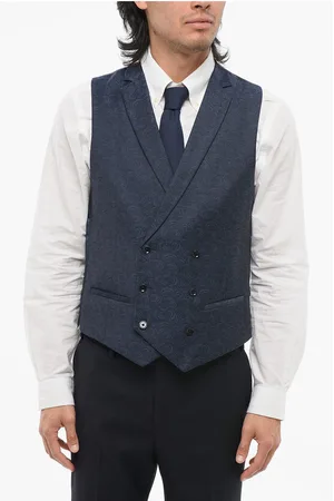corneliani CC COLLECTION Virgin Wool CERIM.REWARD Double Breasted Waist