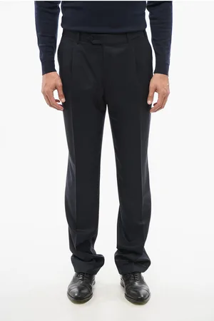 corneliani Pleated Wool Pants