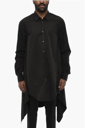 Dsquared2 Asymmetrical Cut Shirt with Classic Collar