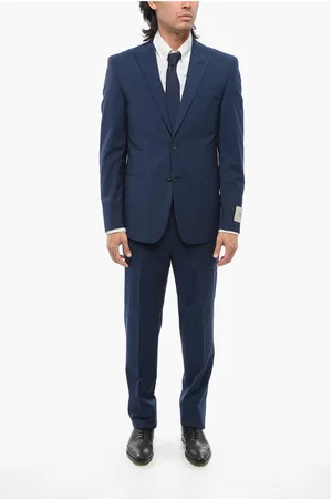 corneliani CC COLLECTION 3-Piece REFINED Suit with Peak Lapel