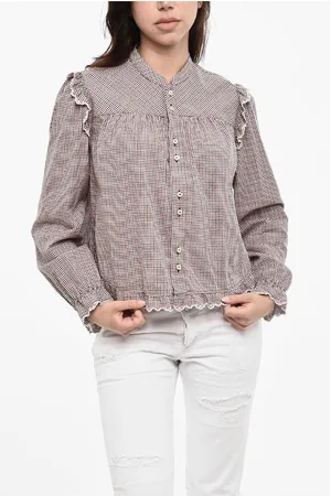Dsquared2 Checked Shirt with Frill