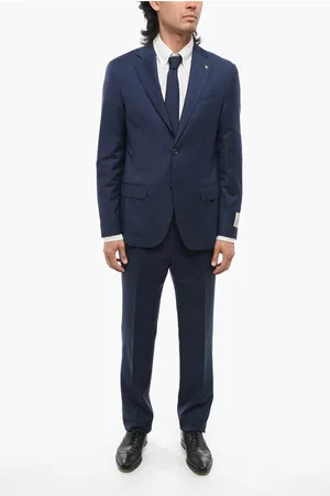corneliani CC COLLECTION Half-lined RIGHT Virgin Wool Suit