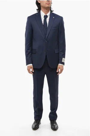 corneliani CC COLLECTION 3-Piece RIGHT Virgin Wool Suit