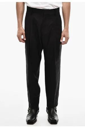 Dsquared2 Low Waist Virgin Wool and Silk Pants