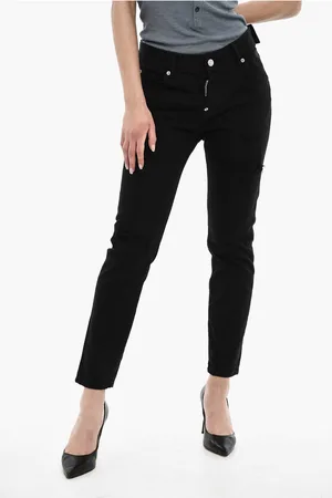 Dsquared2 Distressed Effect High-Waisted Jeans